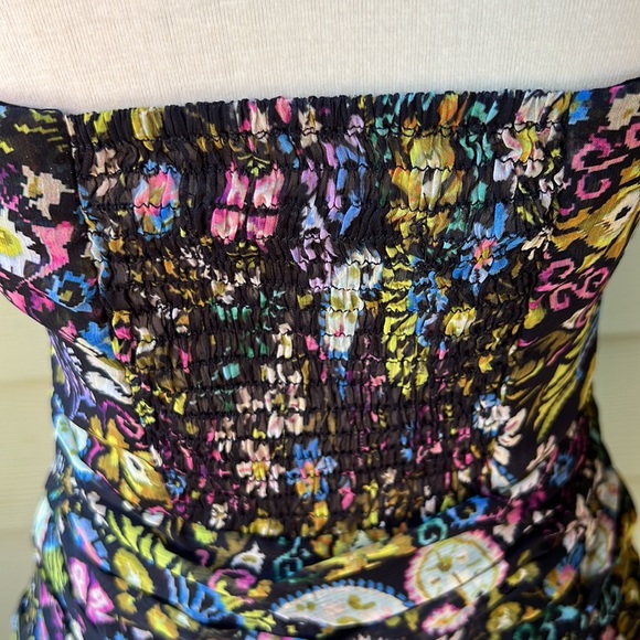 ZARA Ruched Mini Dress - Picture 7 of 10